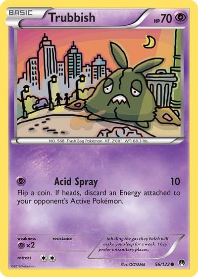Trubbish XY - BREAKpoint Pokemon card