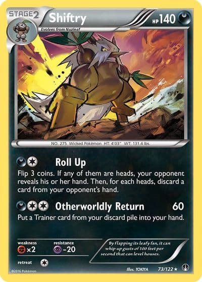Shiftry XY - BREAKpoint Pokemon card