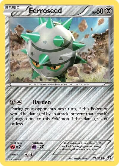 Ferroseed XY - BREAKpoint Pokemon card