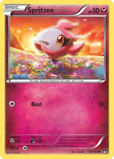 Spritzee XY - BREAKpoint Pokemon card