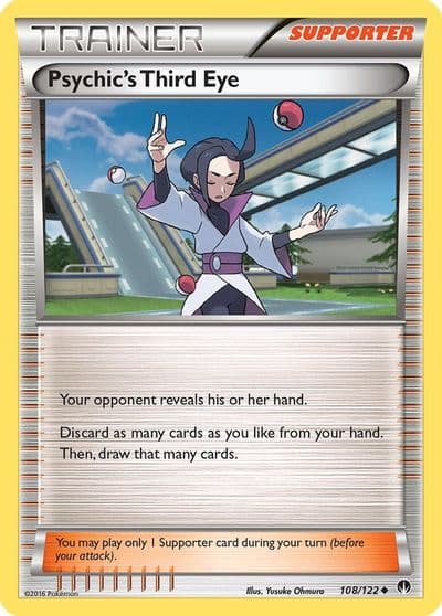 Psychic's Third Eye XY - BREAKpoint Pokemon card