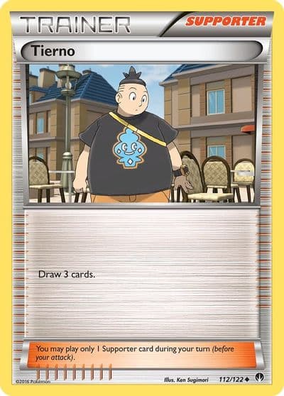 Tierno XY - BREAKpoint Pokemon card
