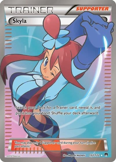 Skyla XY - BREAKpoint Pokemon card