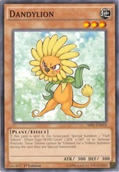 Dandylion Structure Deck: Emperor of Darkness Yu-Gi-Oh! card