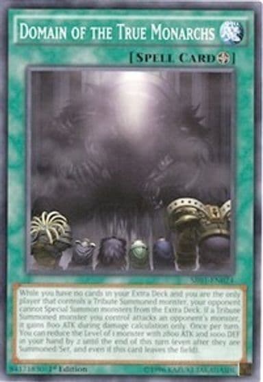 Domain of the True Monarchs Structure Deck: Emperor of Darkness Yu-Gi-Oh! card