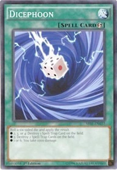Dicephoon Structure Deck: Emperor of Darkness Yu-Gi-Oh! card