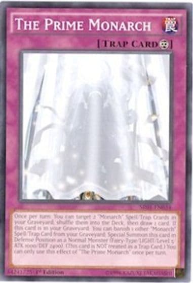 The Prime Monarch Structure Deck: Emperor of Darkness Yu-Gi-Oh! card