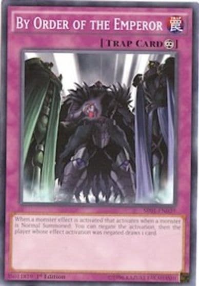 By Order of the Emperor Structure Deck: Emperor of Darkness Yu-Gi-Oh! card