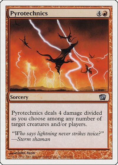 Pyrotechnics 8th Edition Magic card