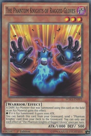 The Phantom Knights of Ragged Gloves Wing Raiders Yu-Gi-Oh! card