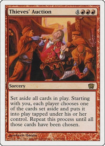 Thieves Auction 8th Edition Magic card