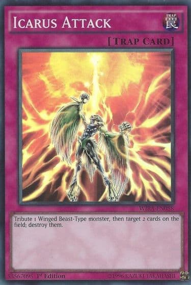 Icarus Attack Wing Raiders Yu-Gi-Oh! card