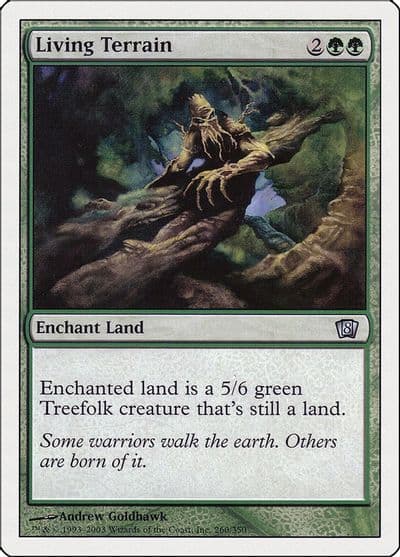 Living Terrain 8th Edition Magic card