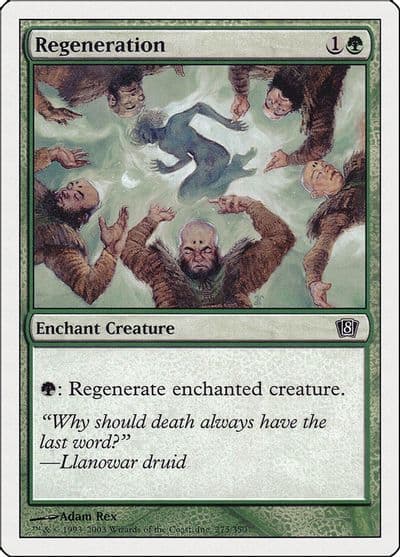 Regeneration 8th Edition Magic card