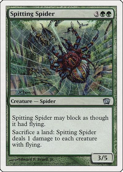 Spitting Spider 8th Edition Magic card
