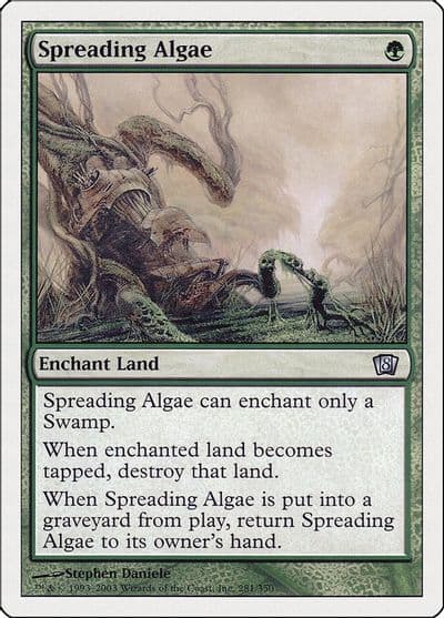Spreading Algae 8th Edition Magic card