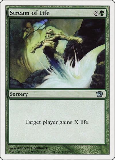 Stream of Life 8th Edition Magic card