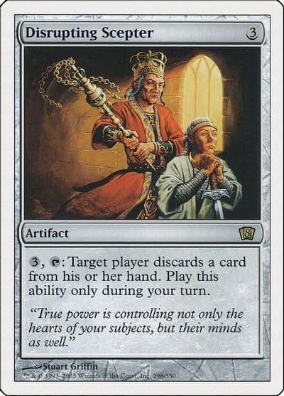 Disrupting Scepter 8th Edition Magic card