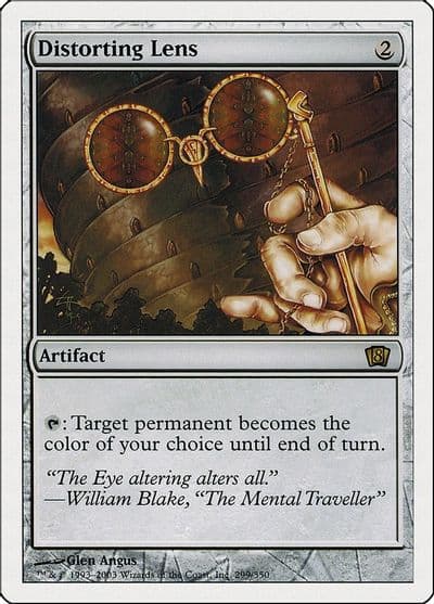 Distorting Lens 8th Edition Magic card