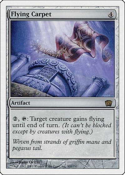 Flying Carpet 8th Edition Magic card