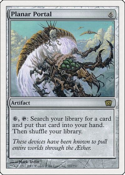 Planar Portal 8th Edition Magic card
