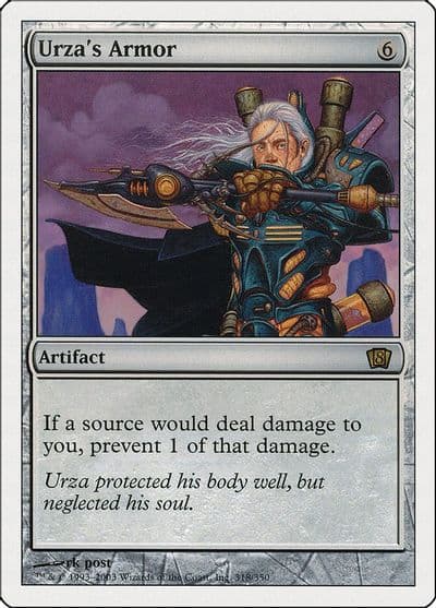 Urzas Armor 8th Edition Magic card