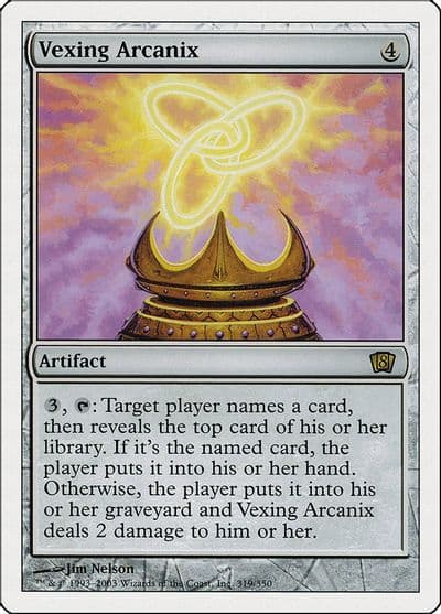 Vexing Arcanix 8th Edition Magic card