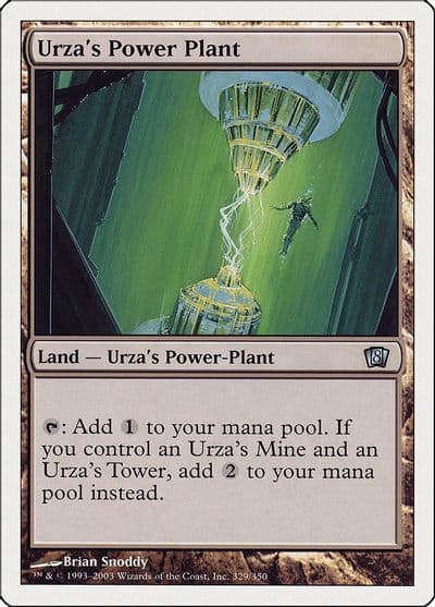Urzas Power Plant 8th Edition Magic card