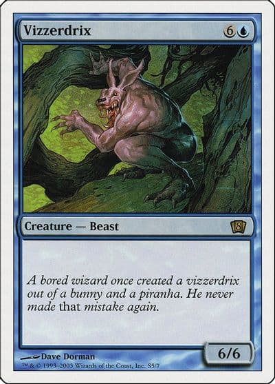 Vizzerdrix 8th Edition Magic card