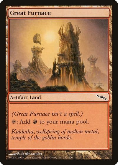 Great Furnace Mirrodin Magic card