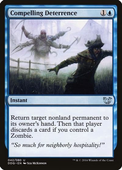 Compelling Deterrence Duel Decks: Blessed vs. Cursed Magic card