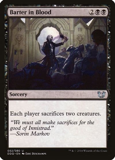 Barter in Blood Duel Decks: Blessed vs. Cursed Magic card