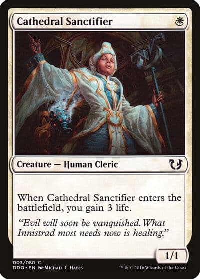 Cathedral Sanctifier Duel Decks: Blessed vs. Cursed Magic card