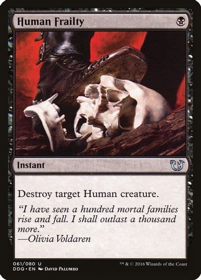 Human Frailty Duel Decks: Blessed vs. Cursed Magic card