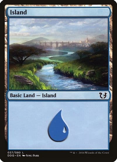 Island 037 Duel Decks: Blessed vs. Cursed Magic card