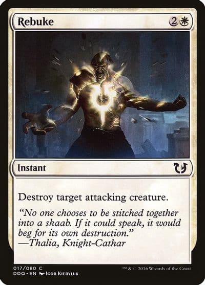 Rebuke Duel Decks: Blessed vs. Cursed Magic card
