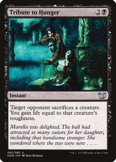 Tribute to Hunger Duel Decks: Blessed vs. Cursed Magic card