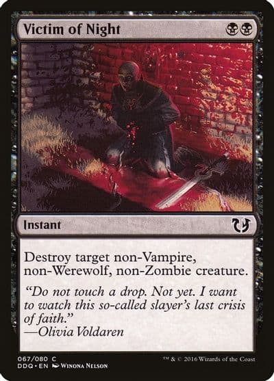 Victim of Night Duel Decks: Blessed vs. Cursed Magic card