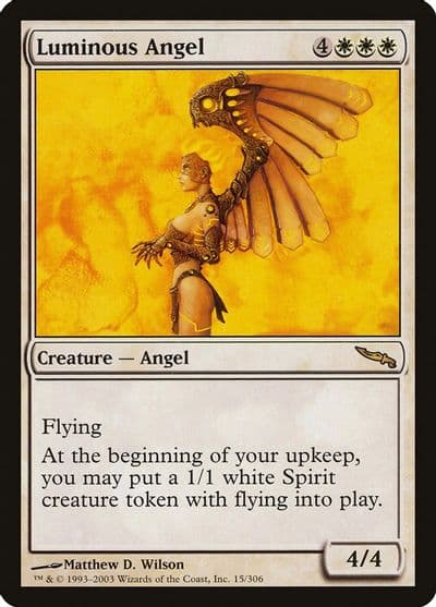 Luminous Angel Mirrodin Magic card