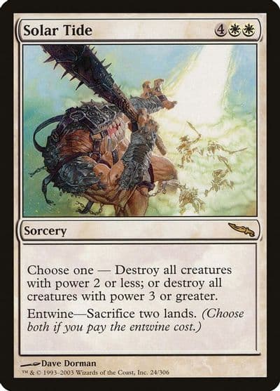 Solar Tide Mirrodin Magic card