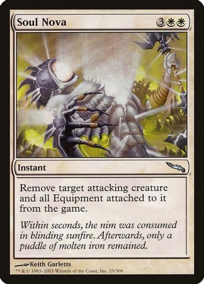 Soul Nova Mirrodin Magic card