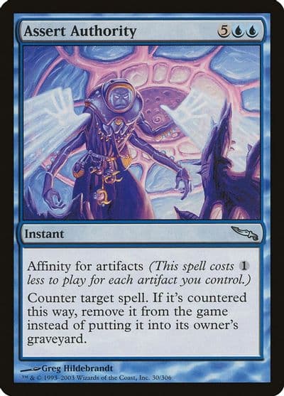Assert Authority Mirrodin Magic card