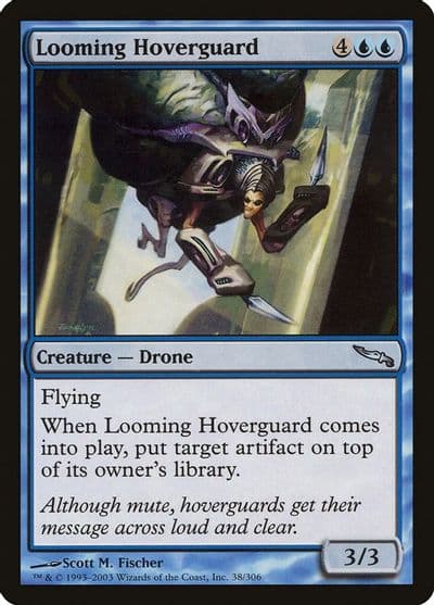 Looming Hoverguard Mirrodin Magic card