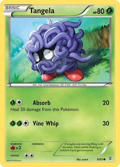 Tangela Generations Pokemon card