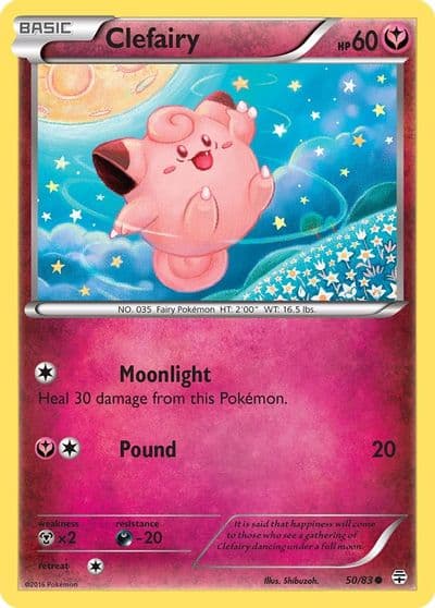 Clefairy Generations Pokemon card