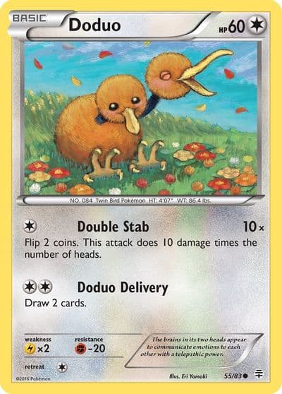 Doduo Generations Pokemon card