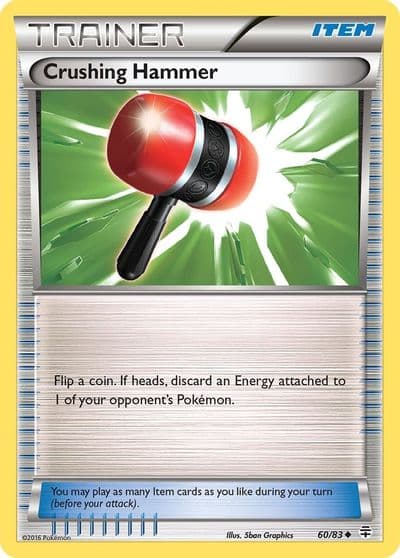 Crushing Hammer Generations Pokemon card