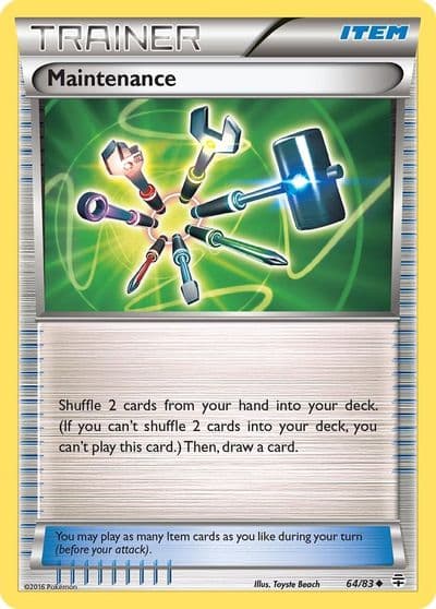 Maintenance Generations Pokemon card