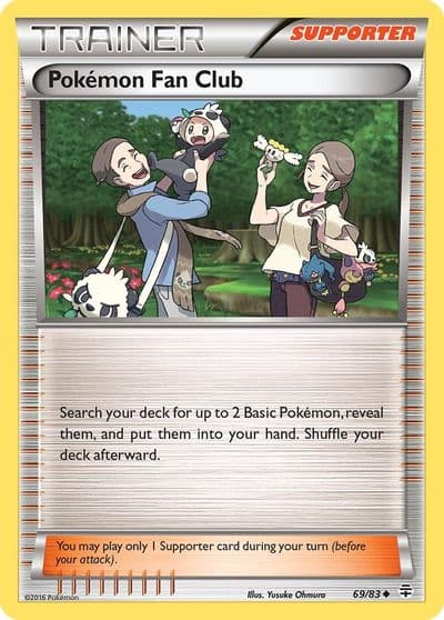 Pokemon Fan Club Generations Pokemon card