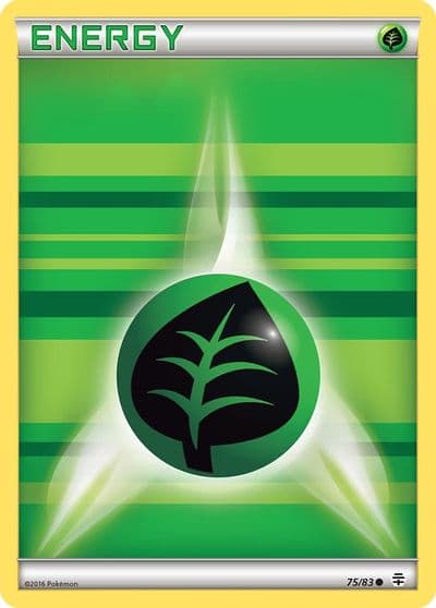 Grass Energy Generations Pokemon card
